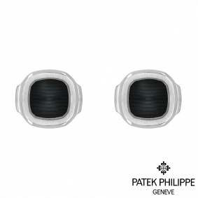 Patek Philippe White Gold Nautilus Cufflinks 205.9057G-010